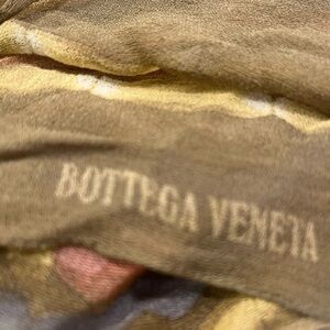 Bottega Veneta Earthy Tones Scarf